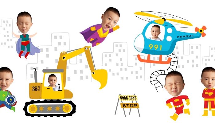 Bộ Sưu Tập 12 PSD Background Ghép Ảnh Cho Bé: Khơi Nguồn Sáng Tạo Độc Đáo (PSD)