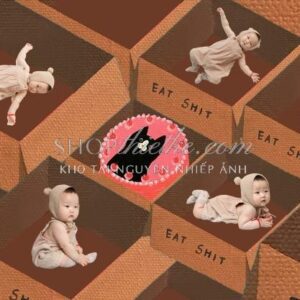 Bộ Sưu Tập 12 PSD Background Ghép Ảnh Cho Bé: Khơi Nguồn Sáng Tạo Độc Đáo (PSD)