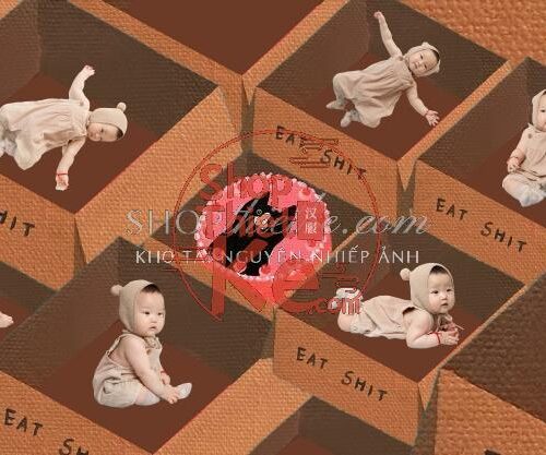 Bộ Sưu Tập 12 PSD Background Ghép Ảnh Cho Bé: Khơi Nguồn Sáng Tạo Độc Đáo (PSD)