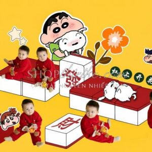 Bộ Sưu Tập 12 PSD Background Ghép Ảnh Cho Bé: Khơi Nguồn Sáng Tạo Độc Đáo (PSD)