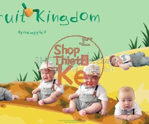 Bộ Sưu Tập 12 PSD Background Ghép Ảnh Cho Bé: Khơi Nguồn Sáng Tạo Độc Đáo (PSD)