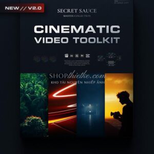Bộ LUT Cinematic Secret Sauce V2 – Tái Hiện Chất Film Analog Cho Video (CUBE)