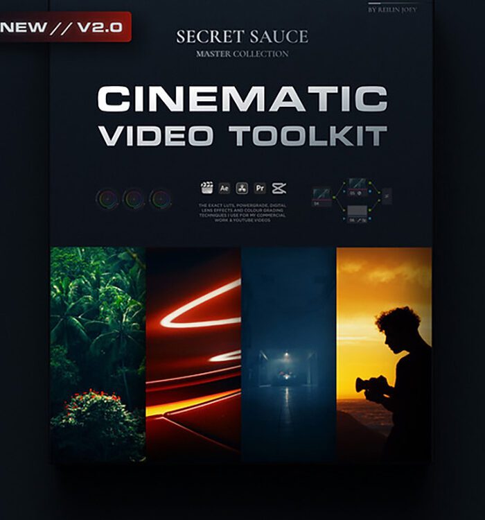 Bộ LUT Cinematic Secret Sauce V2 – Tái Hiện Chất Film Analog Cho Video (CUBE)