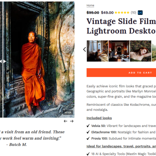 Bộ Preset Giả Lập Phim Slide Cổ Điển – Desktop Lightroom (XMP)
