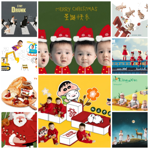 Bộ Sưu Tập 12 PSD Background Ghép Ảnh Cho Bé: Khơi Nguồn Sáng Tạo Độc Đáo (PSD)