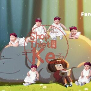 18 PSD Background Cho Bé - Biến Ảnh Thường Thành Cổ Tích (PSD/ Phần 05) 39 shopthietke com 10