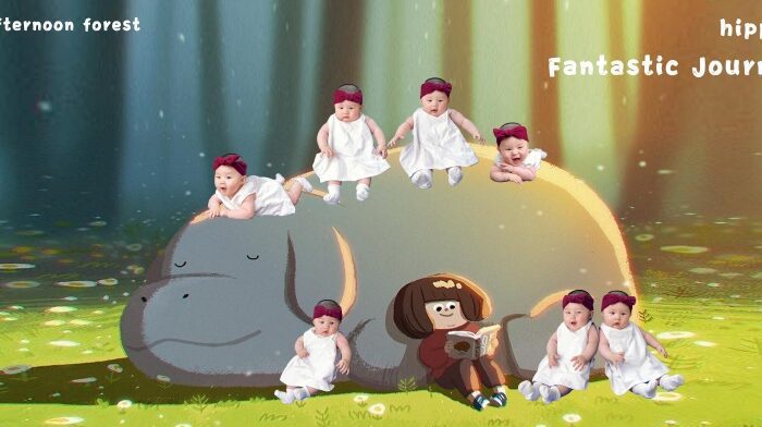 18 PSD Background Cho Bé - Biến Ảnh Thường Thành Cổ Tích (PSD/ Phần 05)