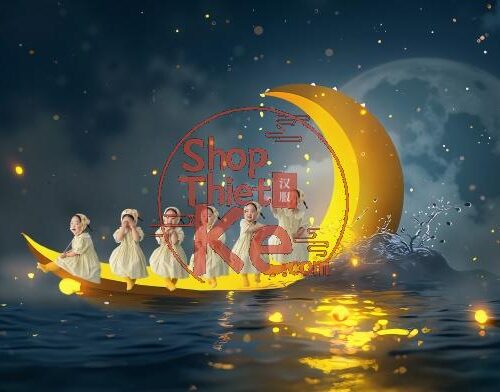 18 PSD Background Cho Bé - Biến Ảnh Thường Thành Cổ Tích (PSD/ Phần 05)