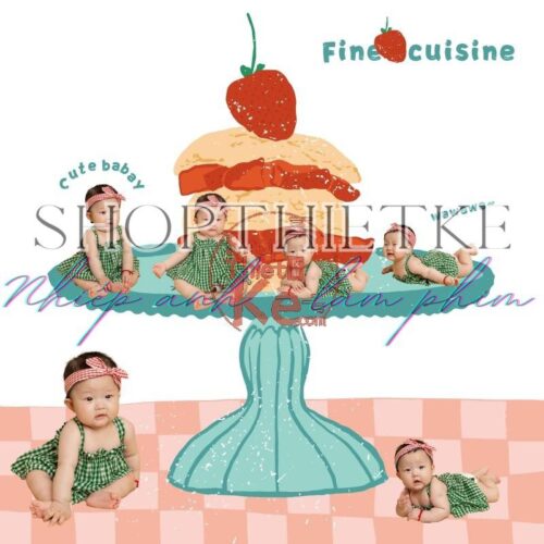 18 PSD Background Cho Bé - Biến Ảnh Thường Thành Cổ Tích (PSD/ Phần 05)