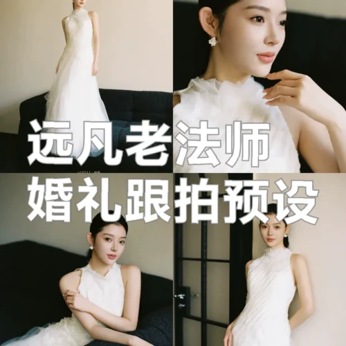 Bộ Preset Phim Cưới Viên Phàm Lão Pháp Sư Hot 2025 (XMP/ Profile)