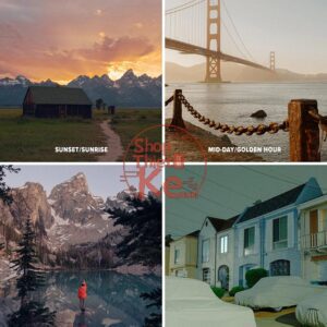 Bộ 4 Preset Lightroom AV Film Sims 02 Mô Phỏng Điện Ảnh XMP