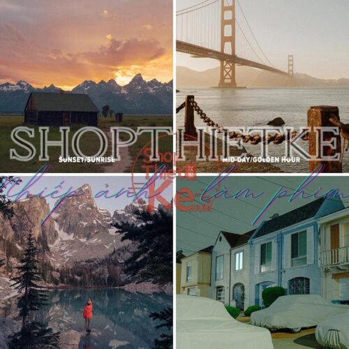 Bộ 4 Preset Lightroom AV Film Sims 02 Mô Phỏng Điện Ảnh XMP