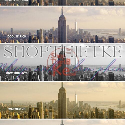 Bộ 5 Preset Lightroom AV Film Sims 03 Mô Phỏng Điện Ảnh XMP