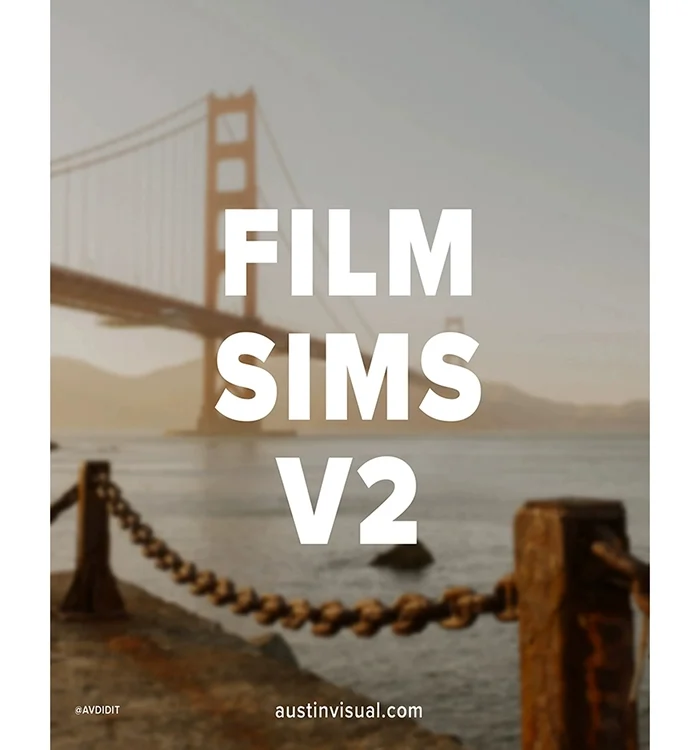 Bộ 4 Preset Lightroom AV Film Sims 02 Mô Phỏng Điện Ảnh XMP