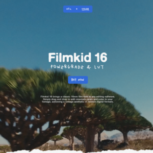 Filmkid 16 Powergrade Và LUT – Tái Hiện Chất Phim 16mm Điện Ảnh (CUBE/.drx + .dpx)