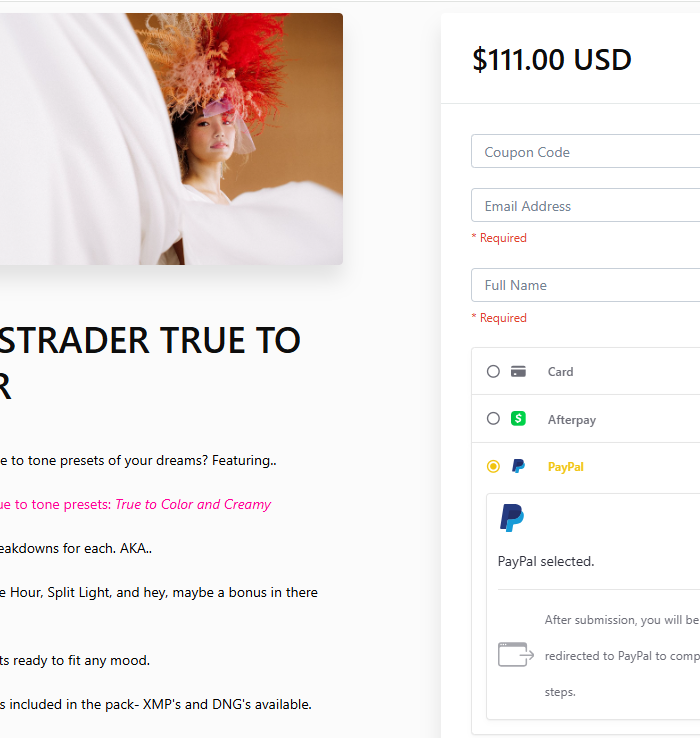 Preset Eden Strader True to Color – Bộ 9 Preset Lightroom Mobile & Desktop (XMP/DNG)