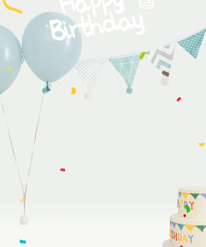10 Mẫu Background Ghép Ảnh Baby Chủ Đề Sinh Nhật - Happy Birthday (PSD)