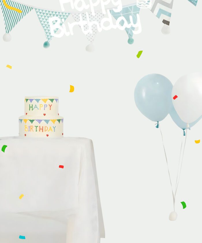 10 Mẫu Background Ghép Ảnh Baby Chủ Đề Sinh Nhật - Happy Birthday (PSD)