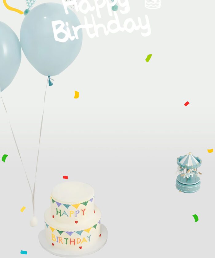 10 Mẫu Background Ghép Ảnh Baby Chủ Đề Sinh Nhật - Happy Birthday (PSD)