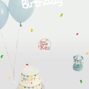 10 Mẫu Background Ghép Ảnh Baby Chủ Đề Sinh Nhật - Happy Birthday (PSD)