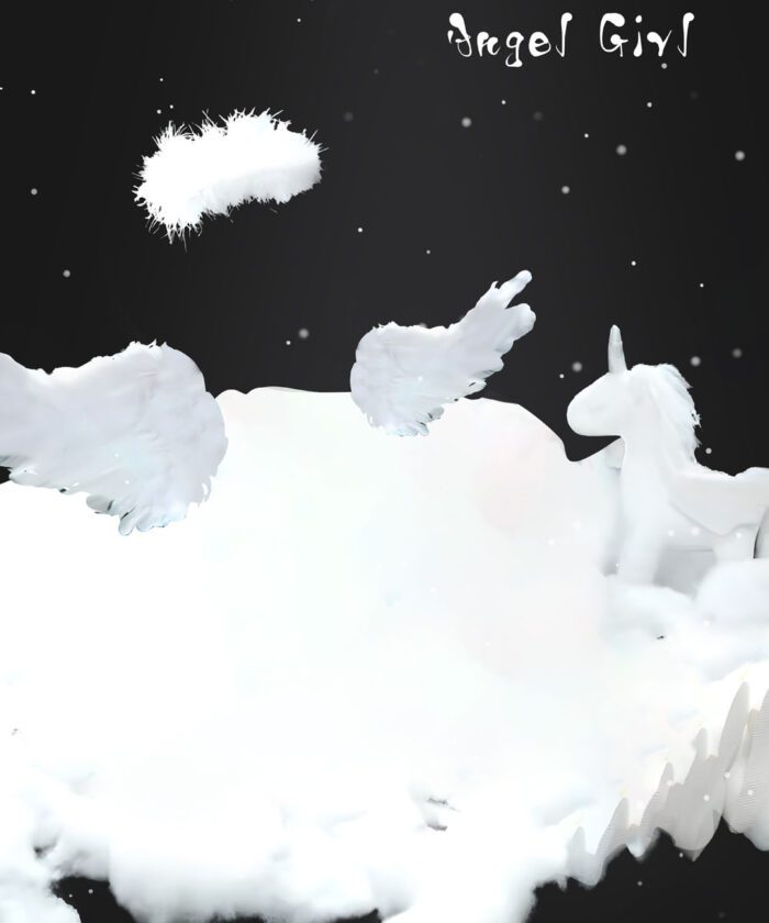 10 Mẫu Background Cánh Thiên Thần Nhỏ Ghép Ảnh Baby (PSD)