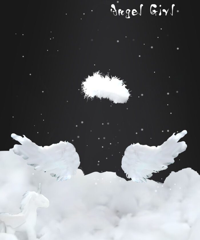 10 Mẫu Background Cánh Thiên Thần Nhỏ Ghép Ảnh Baby (PSD)