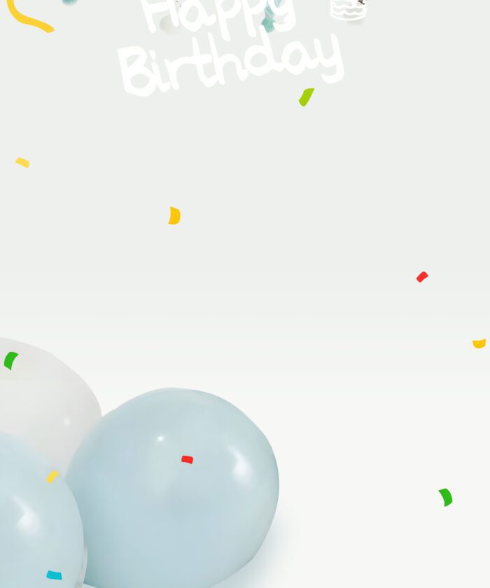 10 Mẫu Background Ghép Ảnh Baby Chủ Đề Sinh Nhật - Happy Birthday (PSD)
