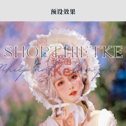 Preset Lolita Outdoor Retro – 43 Tone Vintage Cho Ảnh Chân Dung Ngoài Trời (XMP/DNG/CUBE/COS)