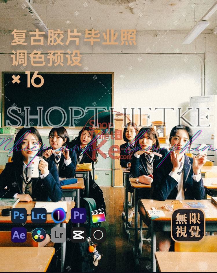 Bộ 16 Preset & LUT Tốt Nghiệp – Màu Sắc Thanh Xuân Rực Rỡ (XMP/DNG/CUBE/COS) 6 shopthietke com Shopthietke.com 157