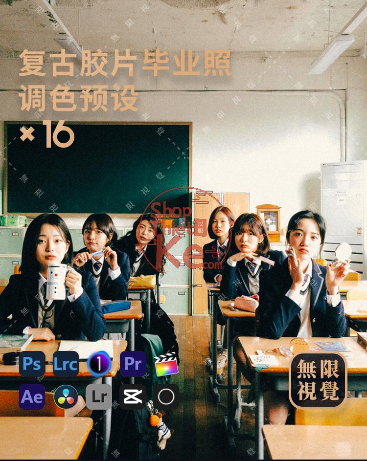 Bộ 16 Preset & LUT Tốt Nghiệp – Màu Sắc Thanh Xuân Rực Rỡ (XMP/DNG/CUBE/COS) 6 shopthietke com Shopthietke.com 157