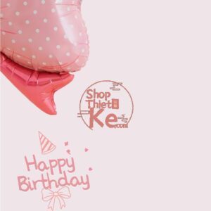 09 PSD Ảnh Sinh Nhật Bé Gái – Tông Hồng Dễ Thương, Thiết Kế Hand-Drawn