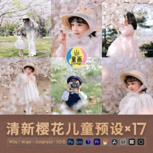 Sakura Film Preset Collection – 17 Tông Màu Phim Hồng Nhẹ Như Hoa Anh Đào (XMP/DNG/CUBE/COS)