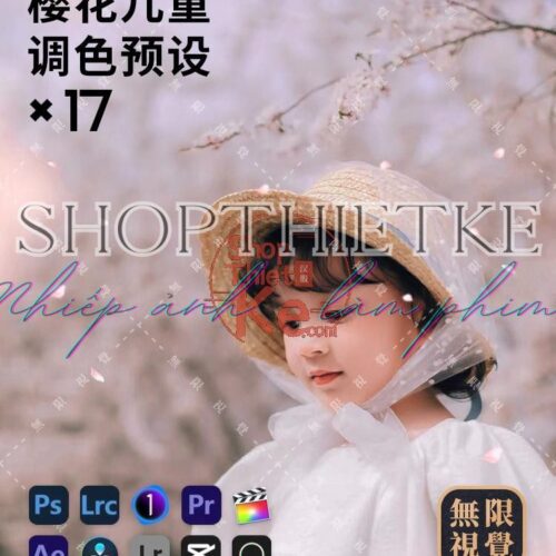 Sakura Film Preset Collection – 17 Tông Màu Phim Hồng Nhẹ Như Hoa Anh Đào (XMP/DNG/CUBE/COS)