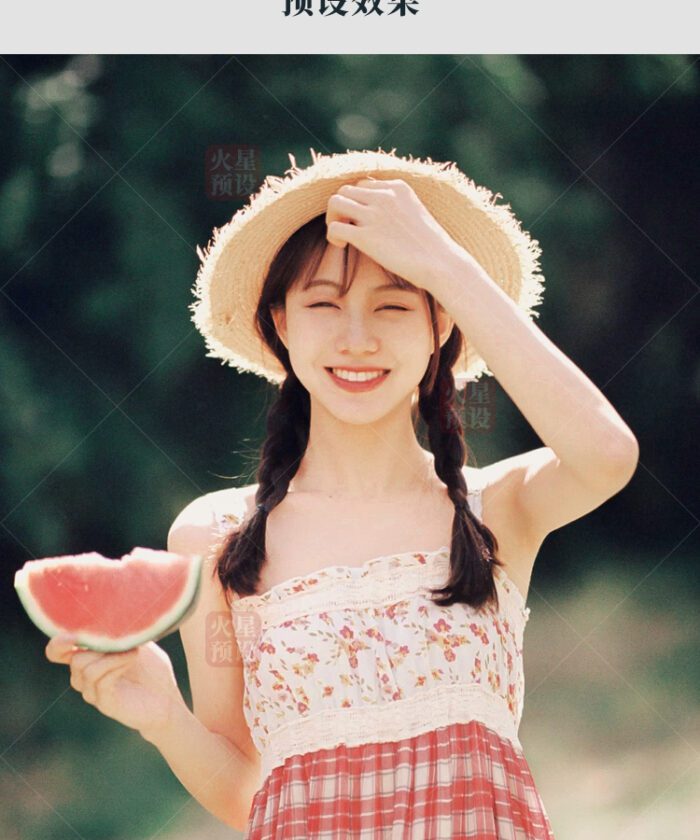 51 Preset Dưa Hấu Mùa Hè Tươi Mát Cho Ảnh Chân Dung & Trẻ Em (XMP/DNG/CUBE/COS)