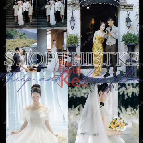 Preset Wedding Master – Bộ 860 Màu Từ Nhiếp Ảnh Gia Hàng Đầu Xiaohongshu (XMP)