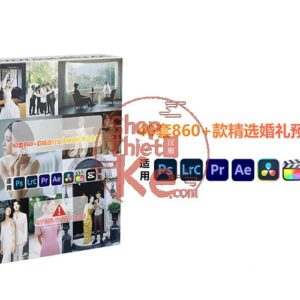 Preset Wedding Master – Bộ 860 Màu Từ Nhiếp Ảnh Gia Hàng Đầu Xiaohongshu (XMP)