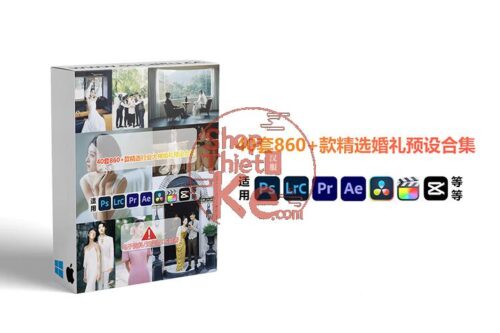 Preset Wedding Master – Bộ 860 Màu Từ Nhiếp Ảnh Gia Hàng Đầu Xiaohongshu (XMP)