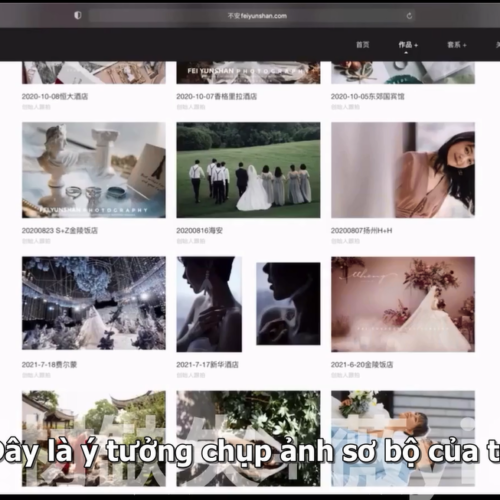 Khoá Học Chụp Ảnh Cưới Của NAG Phí Vận Sơn – Toàn Bộ Bí Quyết Nghề Nghiệp (Việt Sub)