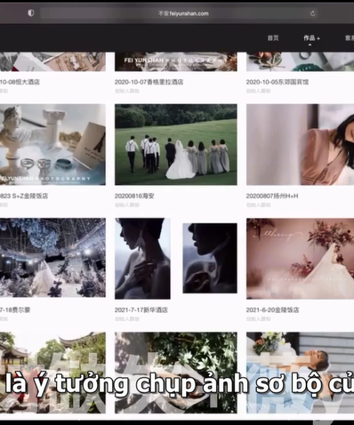 Khoá Học Chụp Ảnh Cưới Của NAG Phí Vận Sơn – Toàn Bộ Bí Quyết Nghề Nghiệp (Việt Sub)