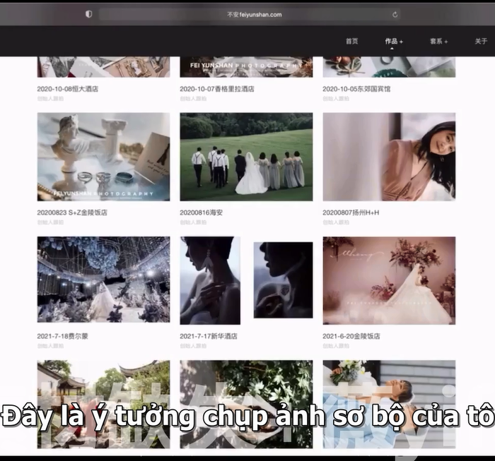 Khoá Học Chụp Ảnh Cưới Của NAG Phí Vận Sơn – Toàn Bộ Bí Quyết Nghề Nghiệp (Việt Sub)