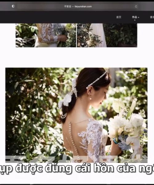 Khoá Học Chụp Ảnh Cưới Của NAG Phí Vận Sơn – Toàn Bộ Bí Quyết Nghề Nghiệp (Việt Sub)