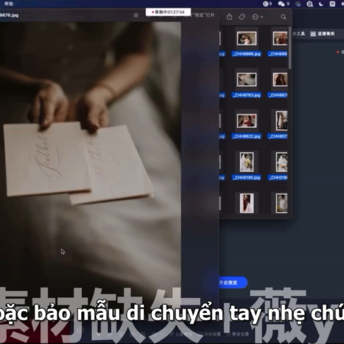 Khoá Học Chụp Ảnh Cưới Của NAG Phí Vận Sơn – Toàn Bộ Bí Quyết Nghề Nghiệp (Việt Sub)