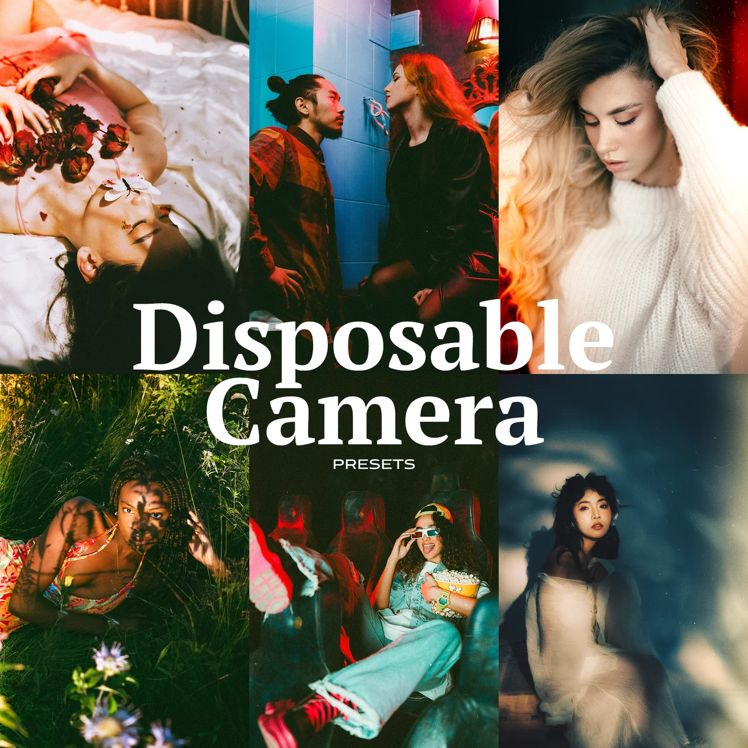 Disposable Camera Presets 2025 – Bộ Mô Phỏng Màu Phim Vintage Đầy Cảm Xúc (XMP)
