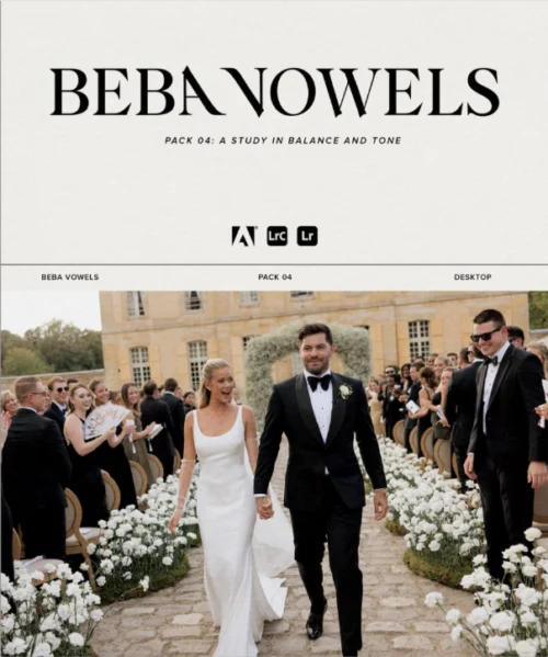 Preset Beba Vowels 04 – Tone Sáng, Tối Giản, Tinh Tế Chuẩn Editorial (XMP)