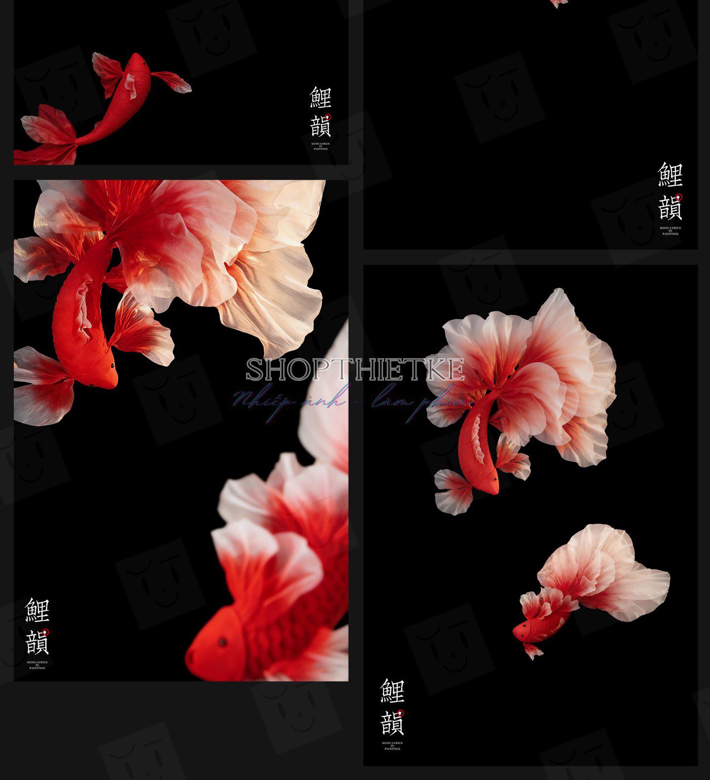 Phông Nền Cá Chép Đỏ Tân Trung Hoa – Bộ 31 PSD Ghép Ảnh Cưới, Ảnh Bầu & Chân Dung (PSD) 10 shopthietke com Shopthietke.com 150