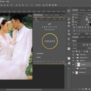 Infinite Retouch V1.0.3 Việt Hoá 100% – Plugin Retouch Da Cao Cấp Cho Photoshop (WIN/MAC)