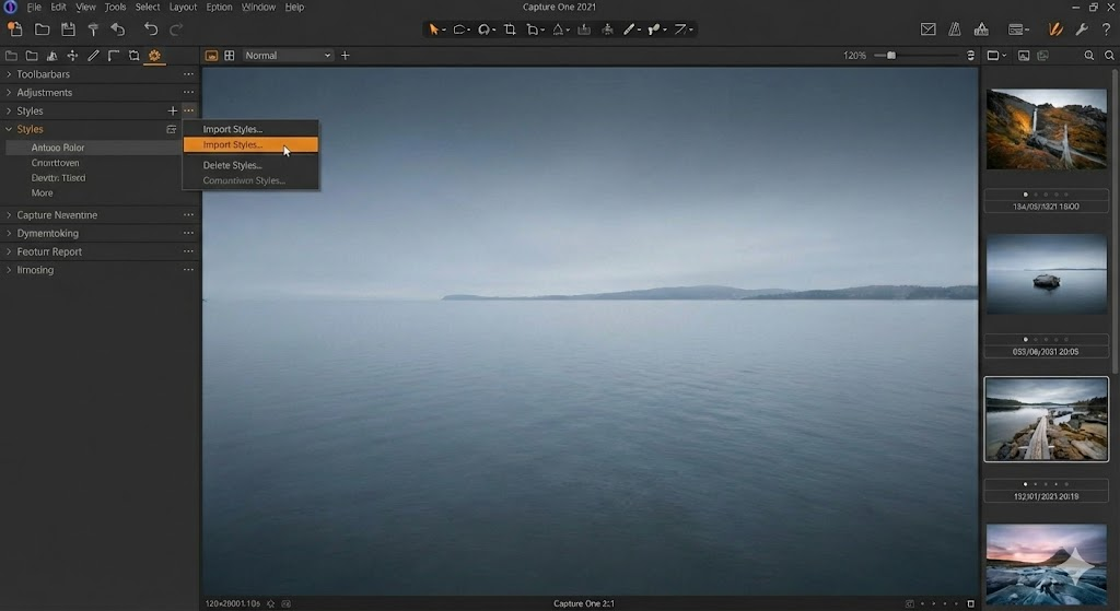 Hướng Dẫn Import Style Preset Vào Capture One 3 shopthietke com anh 14