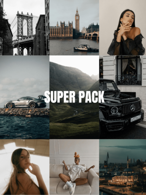 Super Pack Cinematic LUT Collection – Bộ 550 LUT Điện Ảnh Cao Cấp Cho Video Chuyên Nghiệp (CUBE)