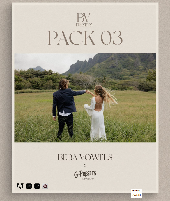 Bộ Preset Pack 03 – Màu Sắc Tự Nhiên, Tinh Tế & Vượt Thời Gian (XMP)