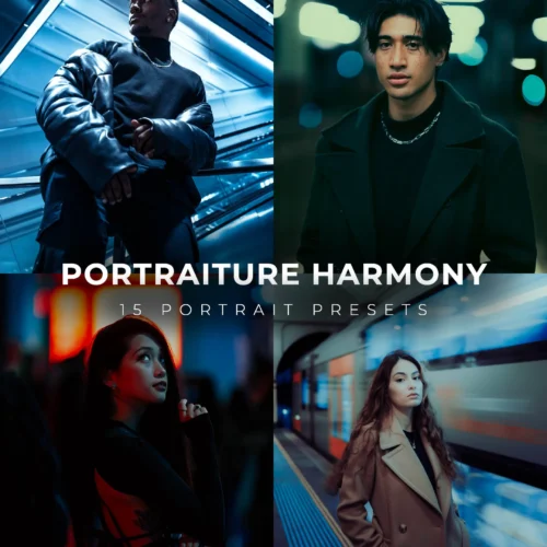 Portraiture Harmony – 15 Preset Lightroom Chân Dung Điện Ảnh, Tự Nhiên & Tinh Tế (XMP/DNG)